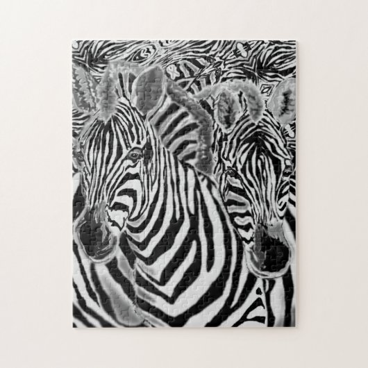 Zebras Legpuzzel (Verticaal)