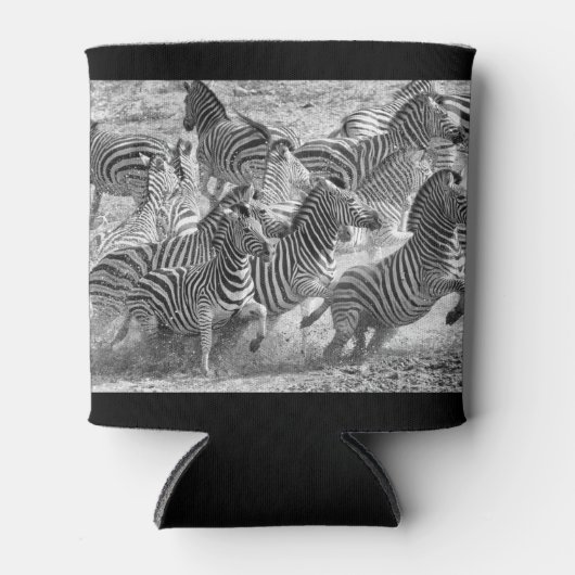 Zebras loopt blikjeskoeler (Voorkant)