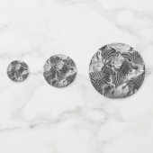 Zebras loopt confetti (Achterkanten)