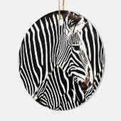 Zebras love_ keramisch ornament (Links)