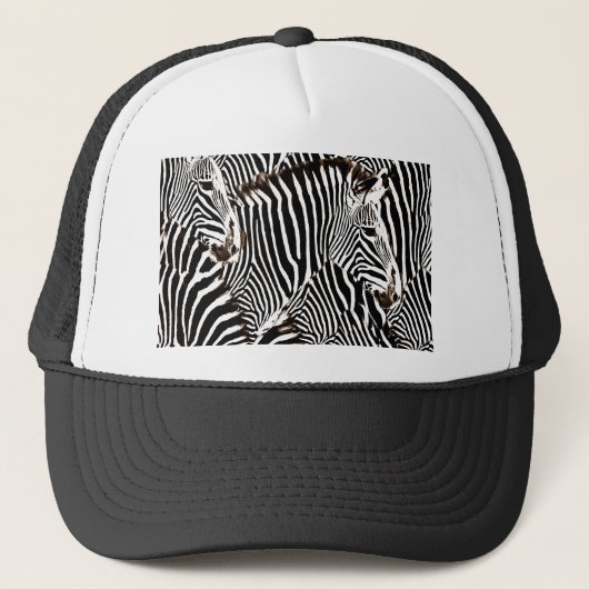 Zebras love_ trucker pet (Voorkant)