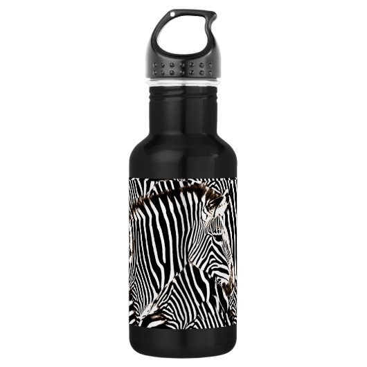 Zebras love_ waterfles  (Voorkant)