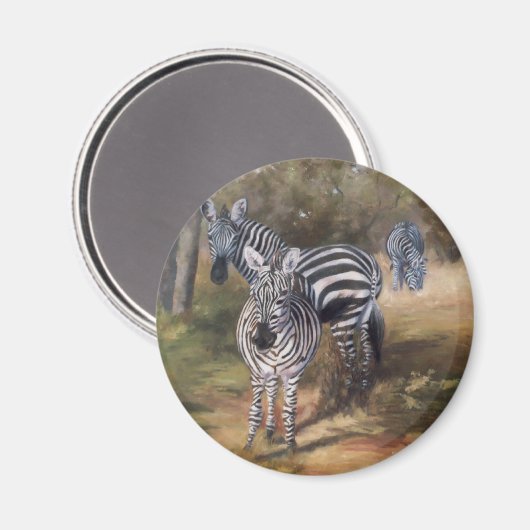 Zebras Magnet (Voorkant / Achterkant)