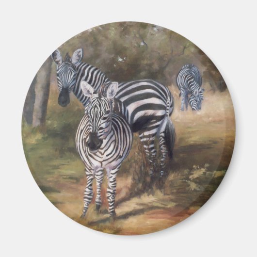 Zebras Magnet (Voorkant)