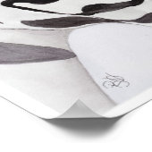 Zebras Moeder en Kind Poster (Hoek)