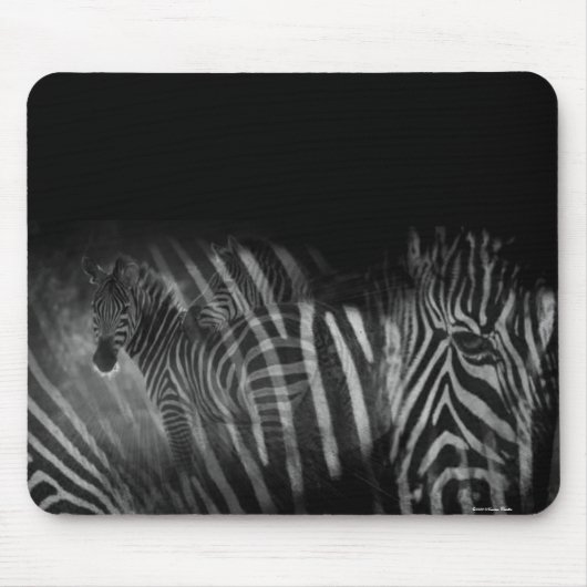 Zebras Mousepad Muismat (Voorkant)