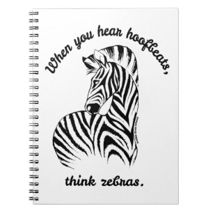 Zebras Notitieboek