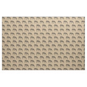 Zebra's op crème stof (Fat Quarter)