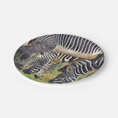 ZEBRAS PAPIEREN BORDJE (Gekanteld)