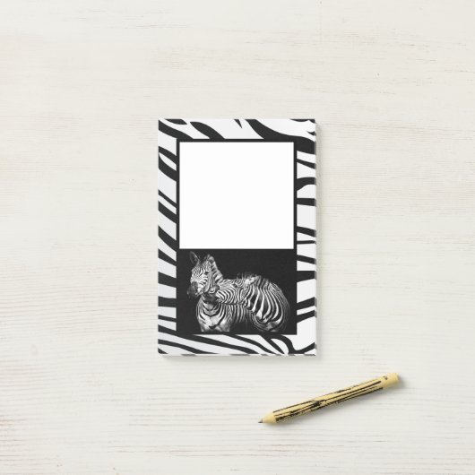 Zebra's Post-it® Notes (Op bureau)