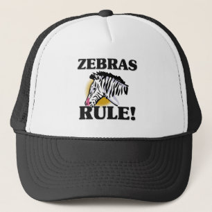 ZEBRAS-regel! Trucker Pet