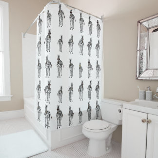 Zebras Shower Curtain Douchegordijn