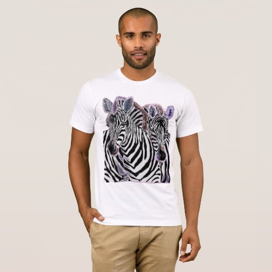 Zebras T-shirt (Voorkant volledig)