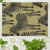 Zebras Theedoek (Gevouwen)