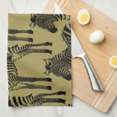 Zebras Theedoek (Quarter Fold)