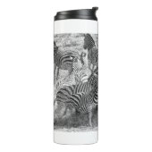 Zebras Thermosbeker (Gedraaid links)