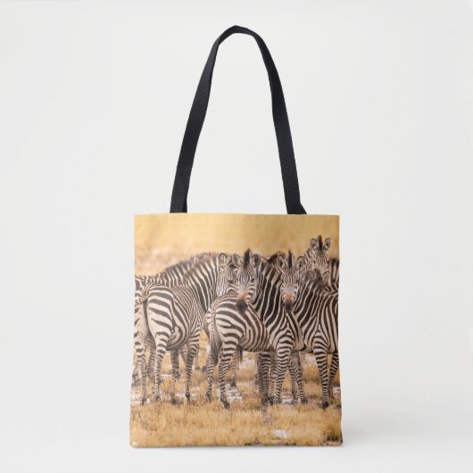 ZEBRAS TOTE BAG (Voorkant)