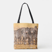 ZEBRAS TOTE BAG (Achterkant)