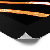 Zebras uit liefde poster (Hoek)