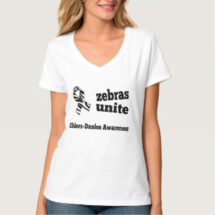 Zebras Unite Ehlers Danlos Awareness Shirt