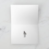 Zebras-Wenskaart Kaart (Binnen)