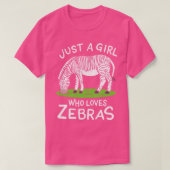Zebras Zebra Lover T-shirt (Design voorkant)