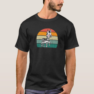 zebra's zwart witte strepen paard afrika herbivoor t-shirt