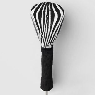 Zebra's zwarte en witte golfkappen golfheadcover