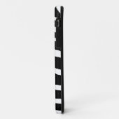 Zebrastreep Monogram iphone 5 hoes (Achterkant/links)
