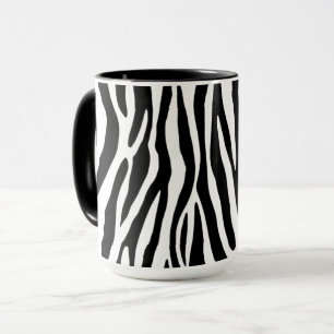 Zebrastreeppatroon Klassiek zwart-wit Ani Mok