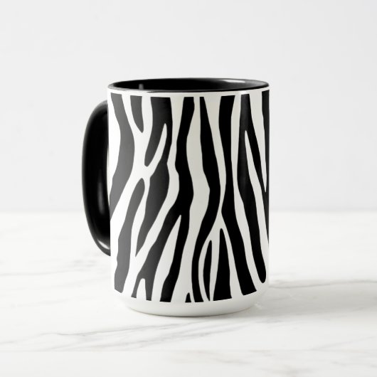 Zebrastreeppatroon | Klassiek zwart-wit Ani Mok (Voorkant links)