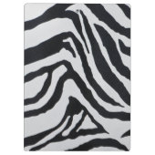 Zebrastreeppatroon Klembord (Achterkant)