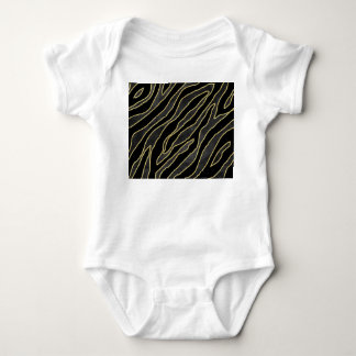 Zebrastrepen: Abstract monochroom naadloos. Romper