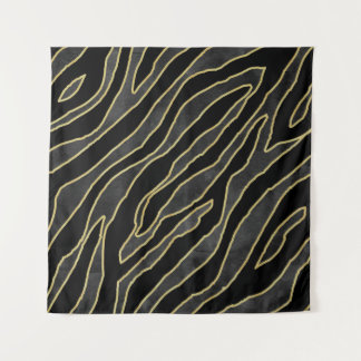 Zebrastrepen: Abstract monochroom naadloos. Wandkleed