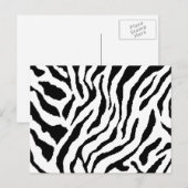 Zebrastrepen Ansichtkaart Briefkaart (Voorkant / Achterkant)