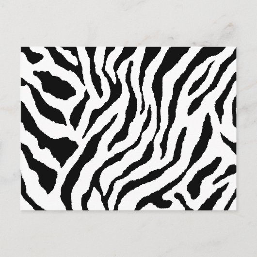Zebrastrepen Ansichtkaart Briefkaart (Voorkant)