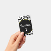 Zebrastrepen Badge (Handheld)