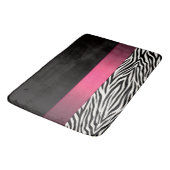 Zebrastrepen Badmat (Gekanteld)