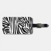 Zebrastrepen Bagagelabel (Achterkant horizontaal)