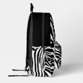 Zebrastrepen Bedrukte Rugzak (Links)