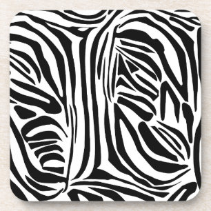Zebrastrepen Bier Onderzetter