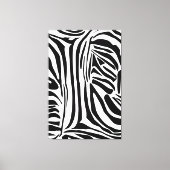 Zebrastrepen Canvas Afdruk (Voorkant)