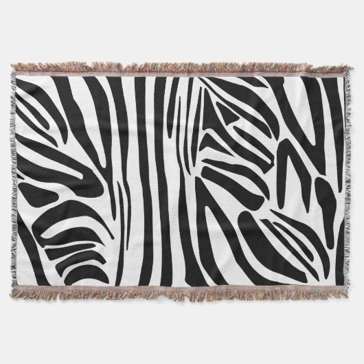 Zebrastrepen Deken (Voorkant)