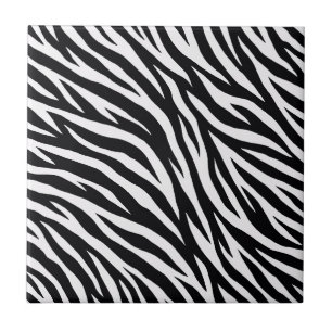 Zebrastrepen Dierenpatroon Tegeltje