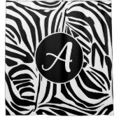 Zebrastrepen Douchegordijn (Voorkant)