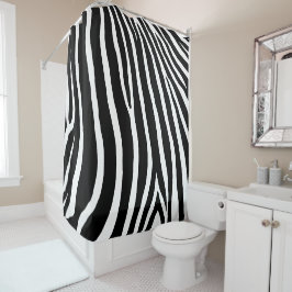 Zebrastrepen  douchegordijn