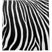 Zebrastrepen douchegordijn (Voorkant)