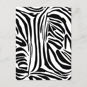 Zebrastrepen Feestdagenkaart