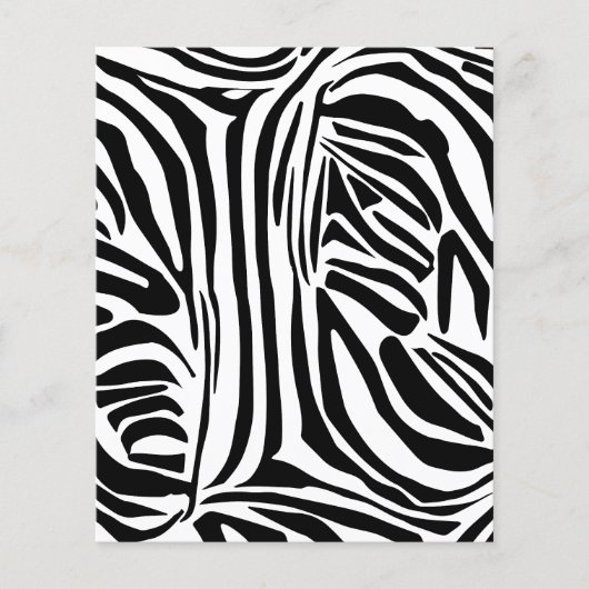 Zebrastrepen Flyer (Voorkant)