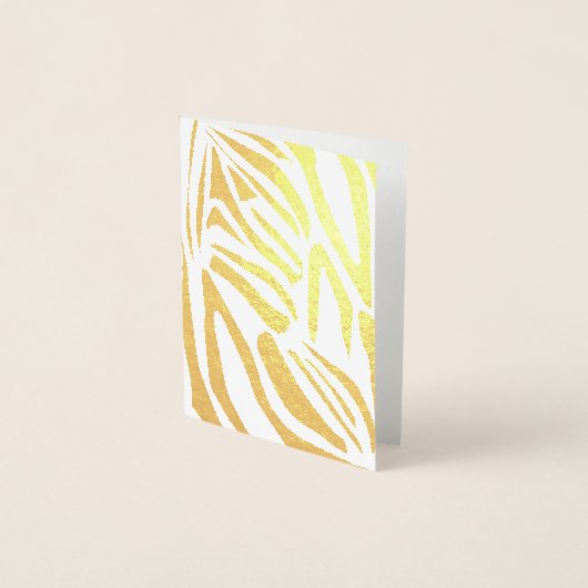 Zebrastrepen Folie Kaarten (Voorkant)